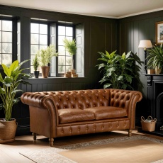 Chester Special 2m Sofa in Leather