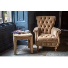 Westminster Armchair in Butterscotch Velvet Grade 1 (New 2024)