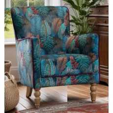 Howden Chair Fast Track (Tropical Leaf - Kingfisher) - Fast Track