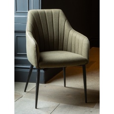 Oliver Chair - Hunter (New 2024) MOQ 2pcs - Green Cotton