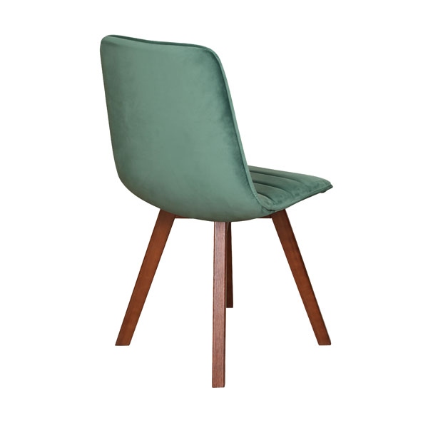 Carlton wood leg discount upholstered dining chair