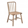 Carlton Andersson Spindle Back Chair with Woven Rope Seat Base & White Oil Legs (New 2024)