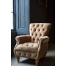 vintage Westminster Armchair in Butterscotch Velvet Grade 1 (New 2024)