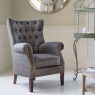 Hexham Chair Moreland Harris Tweed - Fast Track