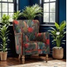 vintage Howden Chair Fast Track (Tropical Leaf - Toucan) - Fast Track