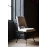 Carlton Venice Collection Parma Upholstered Chair - Now with Swivel Action in Truffle PU (New 2024)