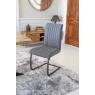 Carlton Mia Chair Green Cotton in Pewter (New 2024) - MOQ 2pcs